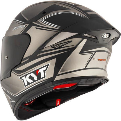 KYT Sport Touring - TT-REVO Tourist Matt Cool Grey - Full Face Helmet