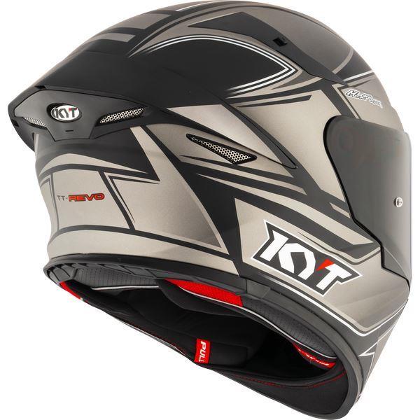 KYT Sport Touring - TT-REVO Tourist Matt Cool Grey - Full Face Helmet