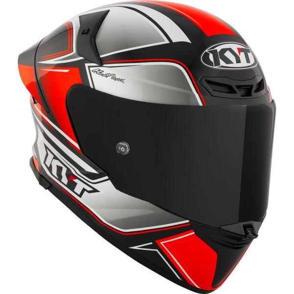 KYT Sport Touring - TT-REVO Tourist Red Fluo - Full Face Helmet