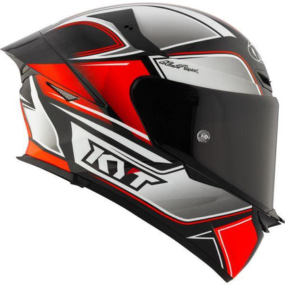 KYT Sport Touring - TT-REVO Tourist Red Fluo - Full Face Helmet