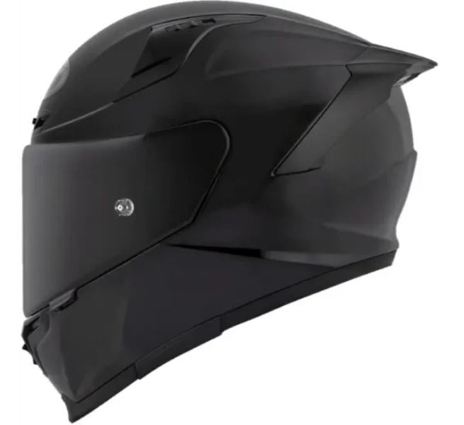 KYT Striker 2V Plain Gloss Black Helmet