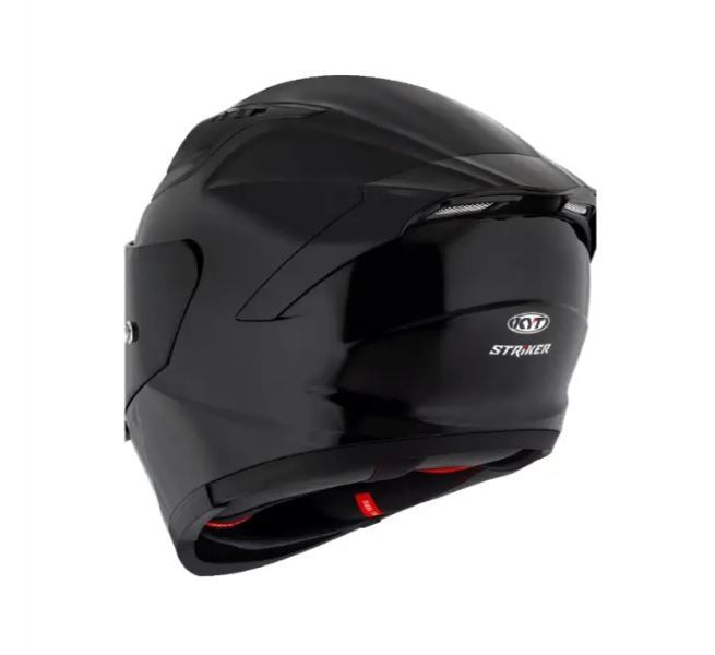 KYT Striker 2V Plain Gloss Black Helmet