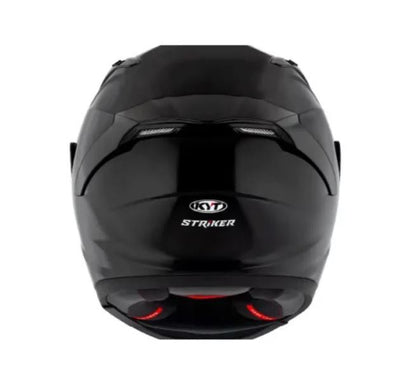 KYT Striker 2V Plain Gloss Black Helmet