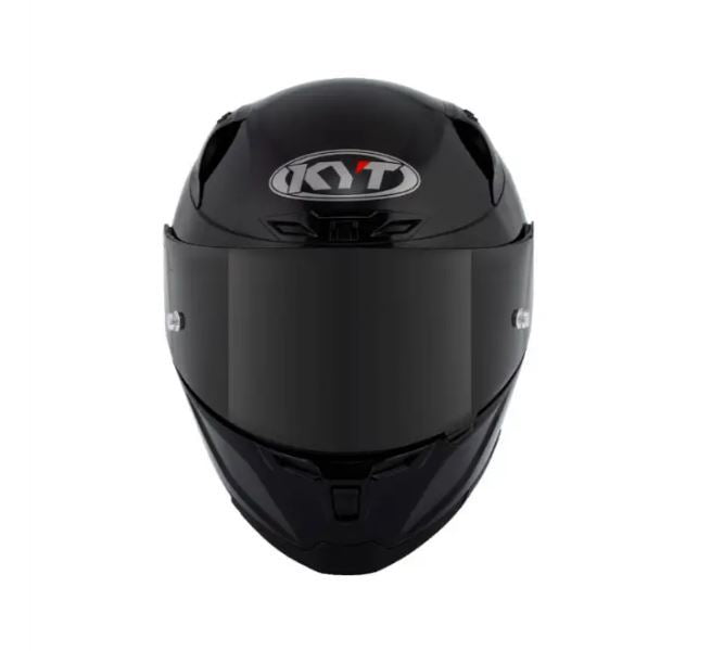 KYT Striker 2V Plain Gloss Black Helmet