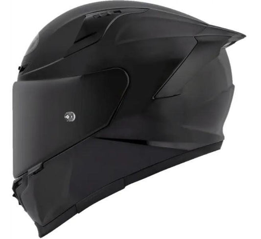 KYT Striker 2V Plain Gloss Black Helmet