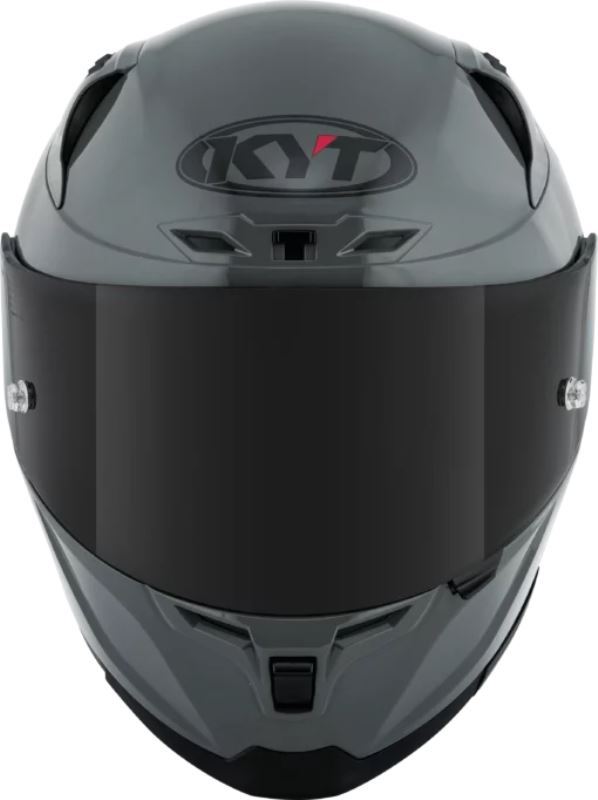 KYT Striker 2V Plain Gloss GRL Grey Helmet