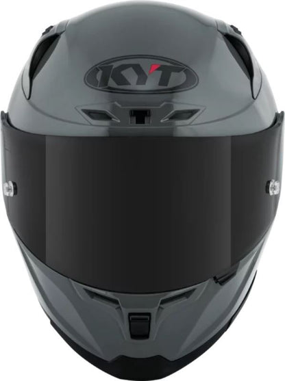 KYT Striker 2V Plain Gloss GRL Grey Helmet
