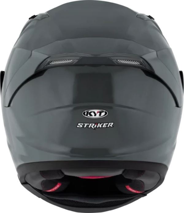 KYT Striker 2V Plain Gloss GRL Grey Helmet