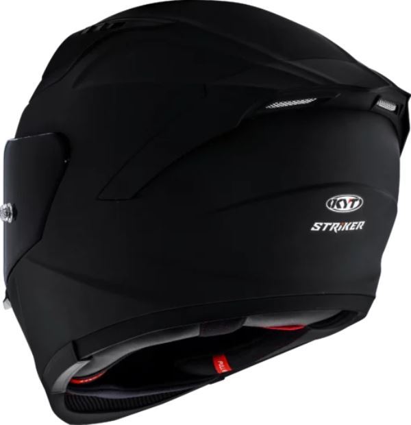 KYT Striker 2V Plain Matt Black Helmet