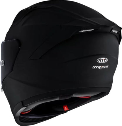 KYT Striker 2V Plain Matt Black Helmet