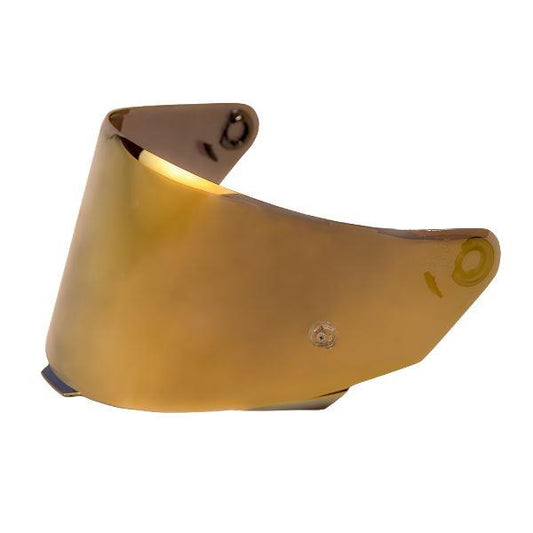 KYT TT Course Helmets Spare Visor - Iridium Gold
