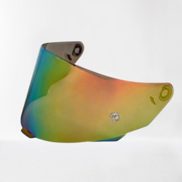 KYT TT Course Helmets Spare Visor - Rainbow