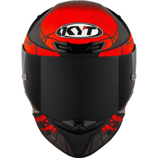 KYT TT-Revo Combustion Matt Red