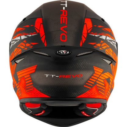 KYT TT-Revo Combustion Matt Red