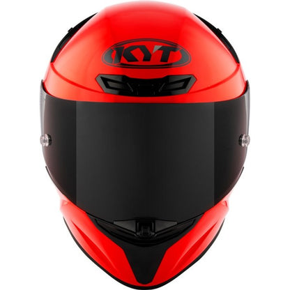 KYT TT-Revo Plain Gara Red Glossy Helmet