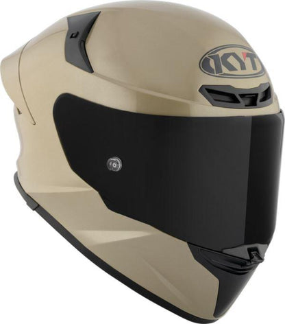 KYT TT-Revo Plain Sand Pearl Glossy Helmet
