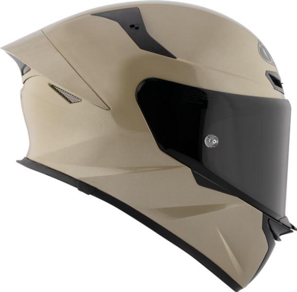 KYT TT-Revo Plain Sand Pearl Glossy Helmet