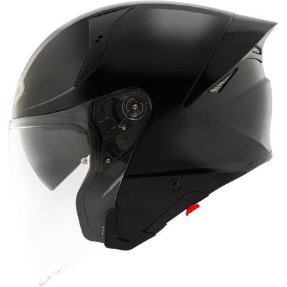 KYT TTR-JET Plain Black - Helmet