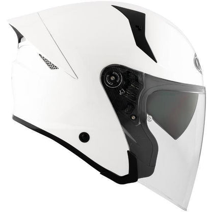 KYT TTR-JET Plain White - Helmet