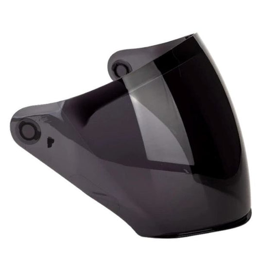 KYT TTR Jet Open Face Helmets Spare Visor - Dark Smoke