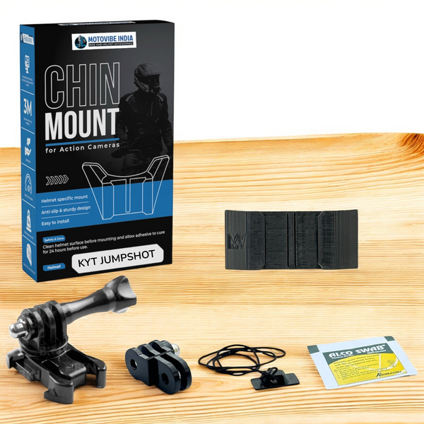 KYT Jumpshot Helmet Chin Mount by Motovibe