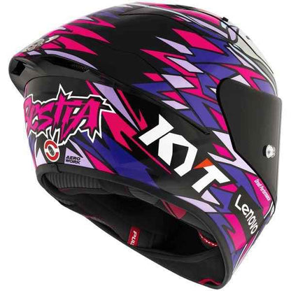 KYT KX1 RACE GP Bastianini Replica 2023 with Sponsor Gloss Helmet