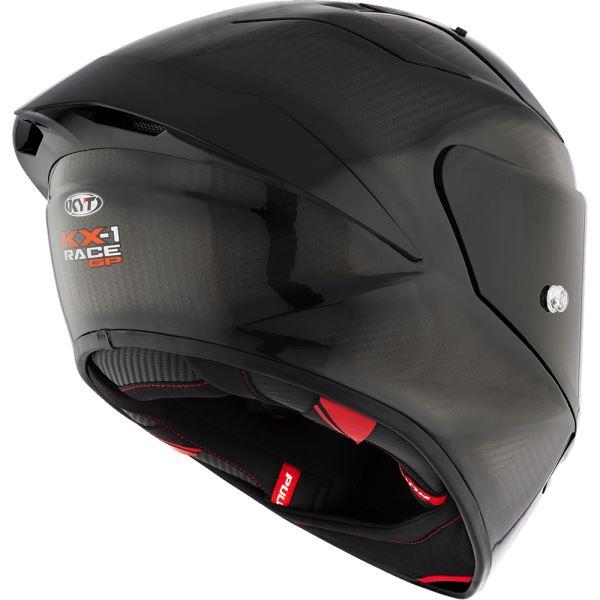 KYT KX1 RACE GP Solid Carbon Gloss Helmet