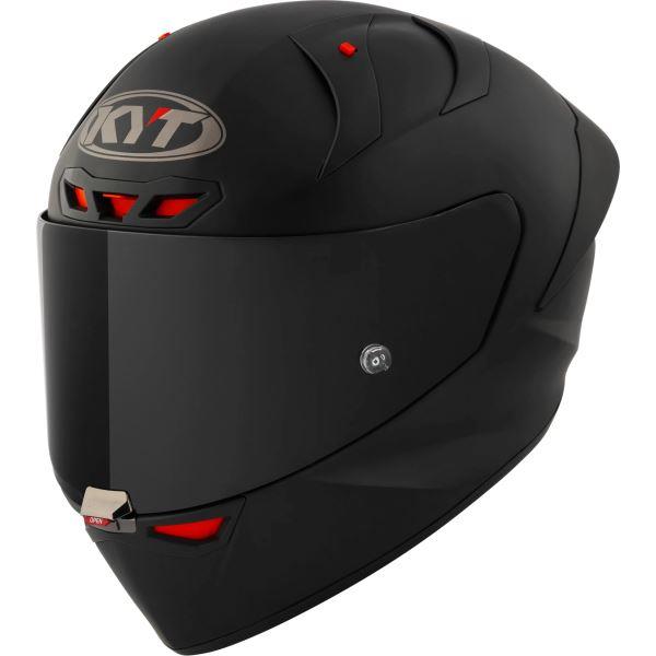 KYT KX1 RACE GP Solid Ice Matt Black Helmet
