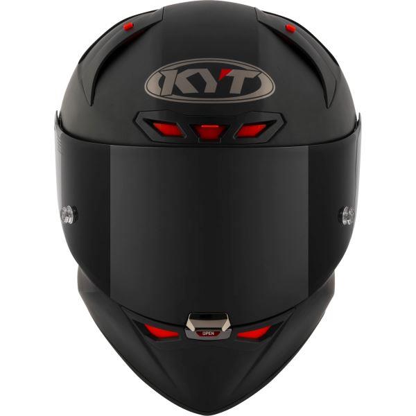 KYT KX1 RACE GP Solid Ice Matt Black Helmet