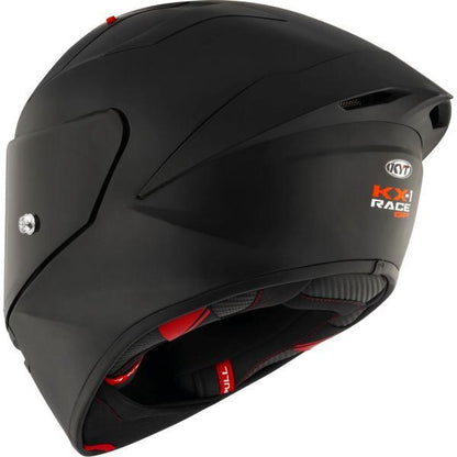 KYT KX1 RACE GP Solid Ice Matt Black Helmet