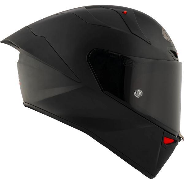 KYT KX1 RACE GP Solid Ice Matt Black Helmet