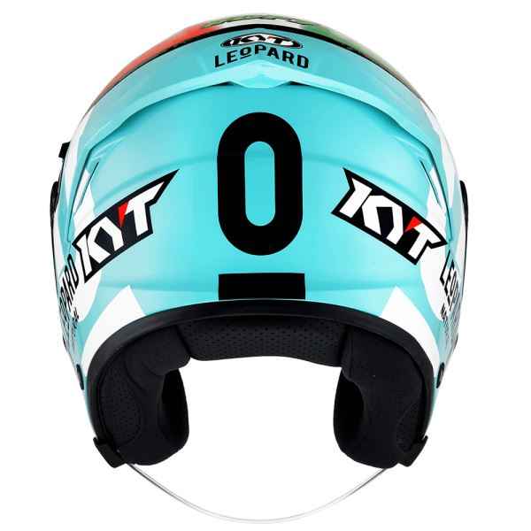 KYT NFJ Dennis Foggia Leopard Gloss Helmet