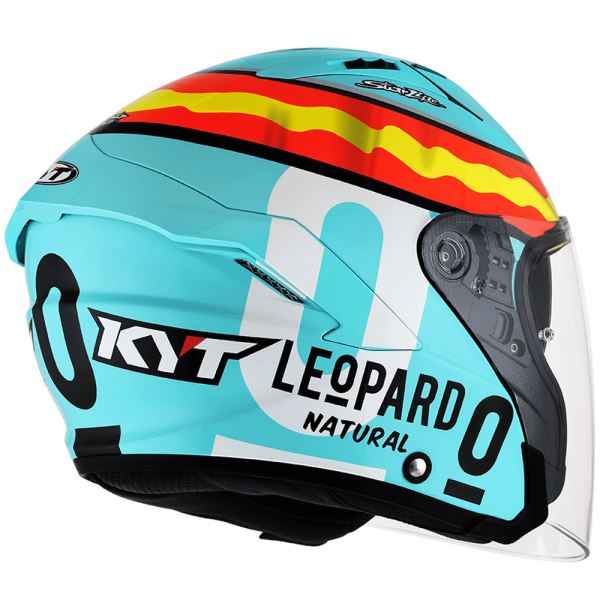 KYT NFJ Jaume Masia Leopard Replica Gloss Helmet