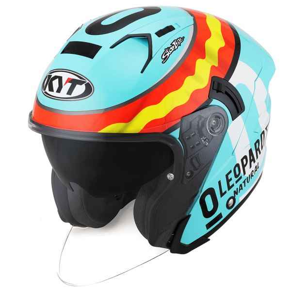 KYT NFJ Jaume Masia Leopard Replica Gloss Helmet