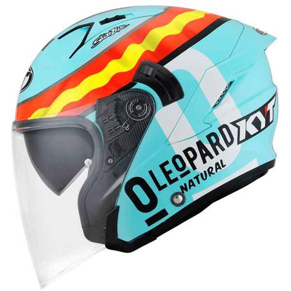KYT NFJ Jaume Masia Leopard Replica Gloss Helmet