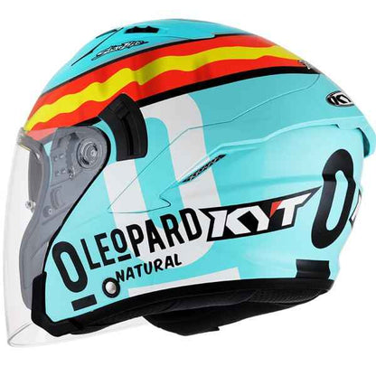 KYT NFJ Jaume Masia Leopard Replica Gloss Helmet