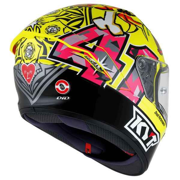 KYT NFR Aleix Espargaro Misano 2018 Replica Gloss Helmet