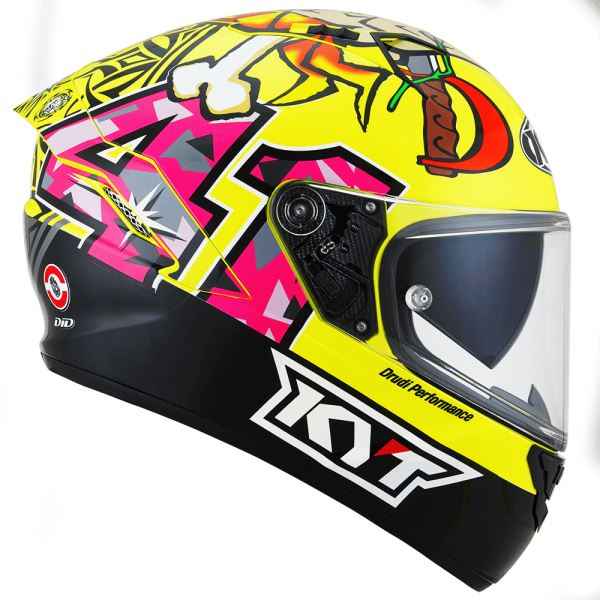 KYT NFR Aleix Espargaro Misano 2018 Replica Gloss Helmet