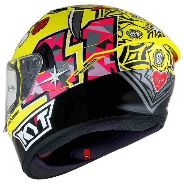 KYT NFR Aleix Espargaro Misano 2018 Replica Gloss Helmet