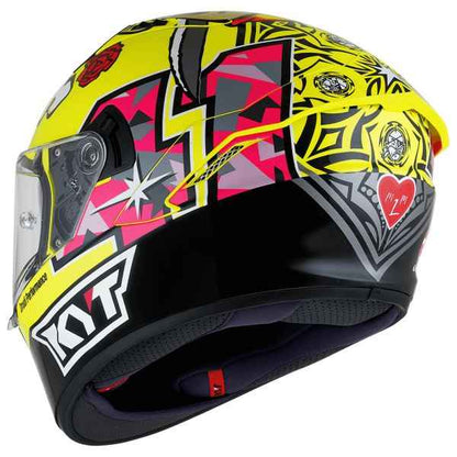 KYT NFR Aleix Espargaro Misano 2018 Replica Gloss Helmet