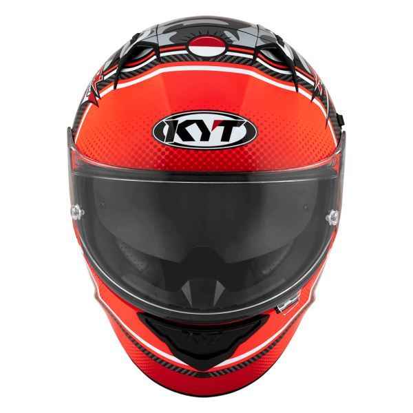 KYT NFR Andi Gilang Replica Gloss Red Helmet