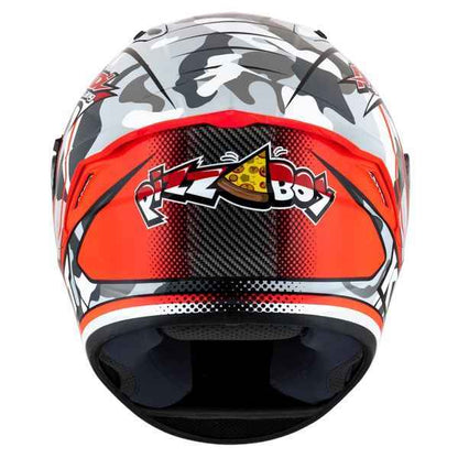 KYT NFR Andi Gilang Replica Gloss Red Helmet
