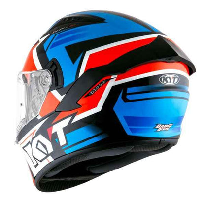 KYT NFR Artwork Red Blue Gloss Helmet