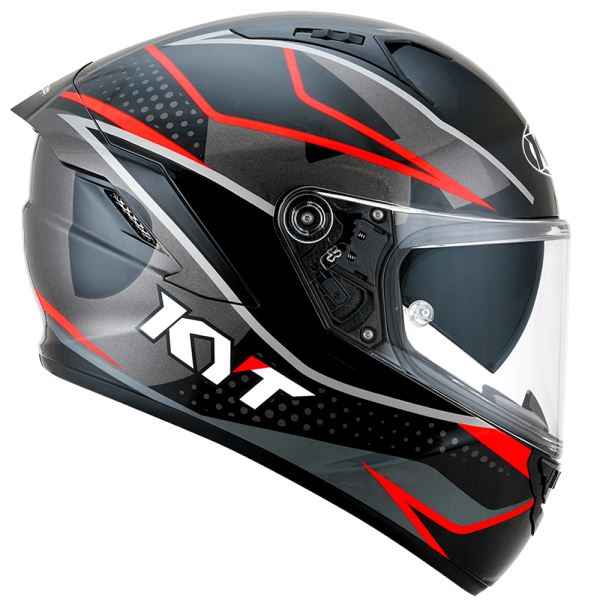 KYT NFR Davo Replica Gloss Red Helmet