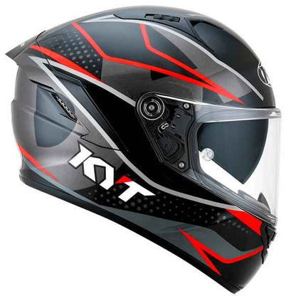 KYT NFR Davo Replica Gloss Red Helmet