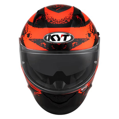 KYT NFR Neutron Red Gloss Helmet