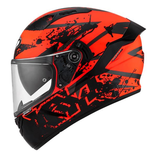KYT NFR Neutron Red Gloss Helmet