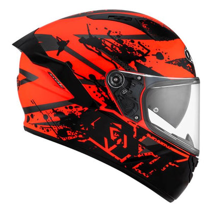 KYT NFR Neutron Red Gloss Helmet