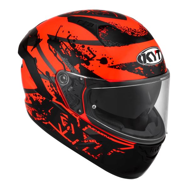 KYT NFR Neutron Red Gloss Helmet