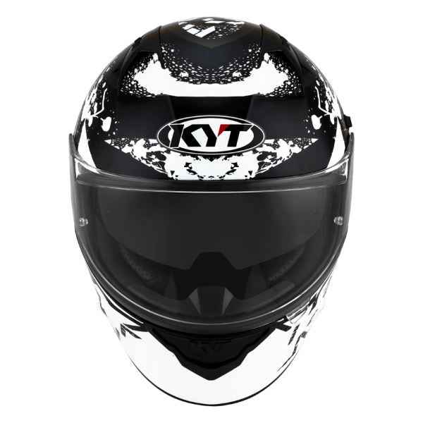 KYT NFR Neutron White Gloss Helmet